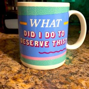 vintage coffee mug